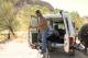 Travelling in the Troopy - Simpsons Gap Sunset watercolour painting Class Art Tours of Australia